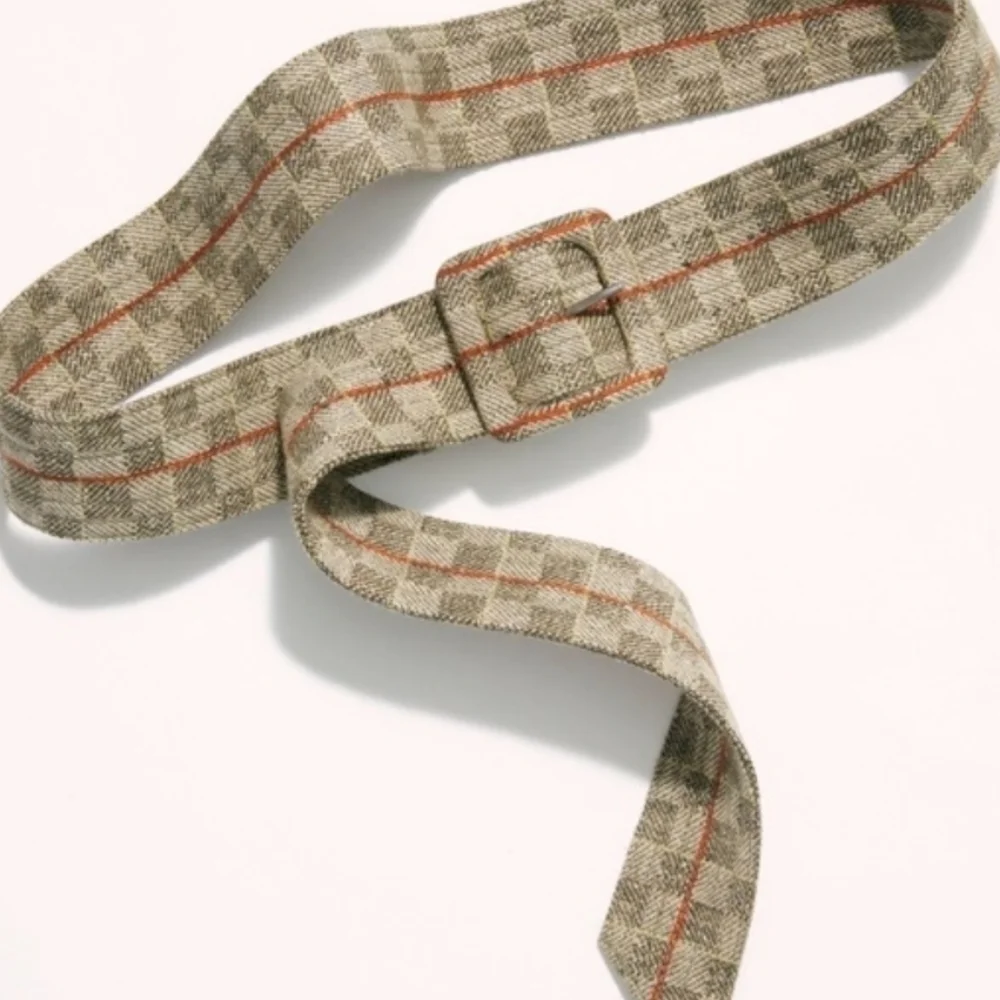 𝅺NEW! FREE PEOPLE Frisco Patterned Fabric Belt.